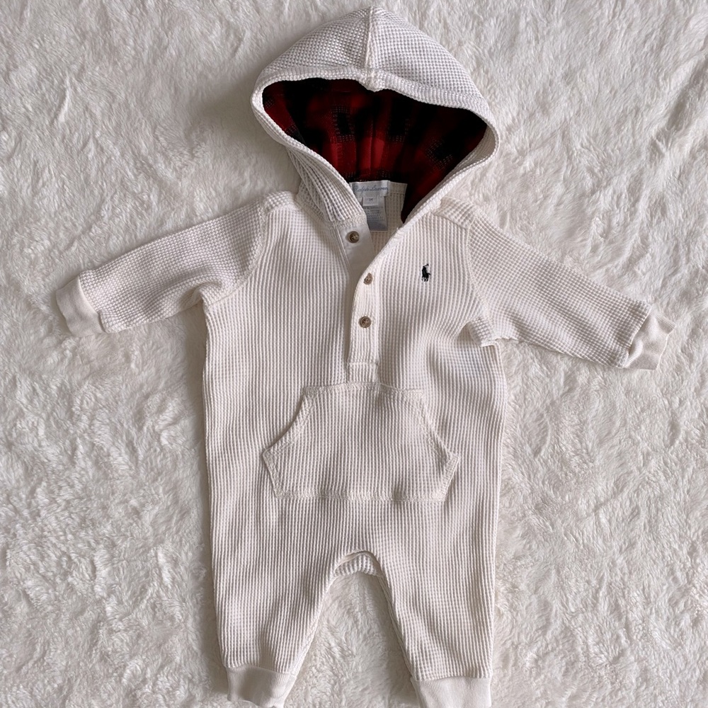 RALPH LAUREN | Thermal Hooded Coverall, EUC, 3M